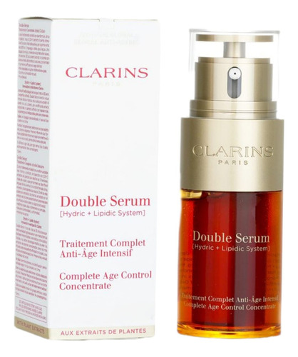 Clarins Double Serum Traiment Complet Anti Age Intensif 20ml Momento De Aplicación Día/noche Tipo De Piel Todo Tipo De Piel