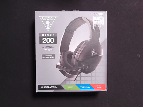 Turtle Beach Recon 200 Negro Compatible Con Todo (Usado)