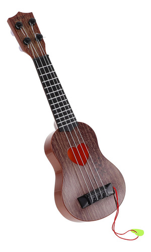 Ukelele Con Instrumentos Musicales Para Niños
