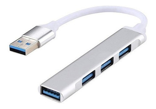 Hub Multipuerto Usb 3.0 Slim Elegante Profesional X4 Puertos