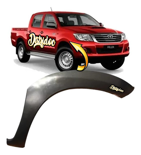 Fender Moldura Pasarrueda Delante Derecha Toyota Hilux 2005/