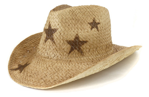 Sombrero Vaquero De Paja Sombrero De Sol De Playa