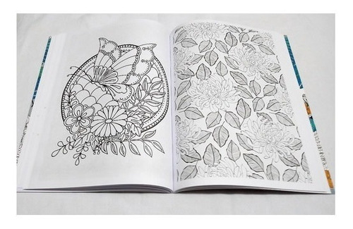 Imagem 4 de 7 de Jardins Do Oriente Mandalas + Jardim Japonês Livro Colorir