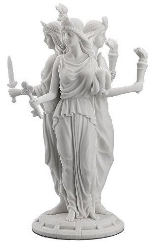 Escultura De Jfsm Inc Hecate Diosa Griega De La Magia Y La B