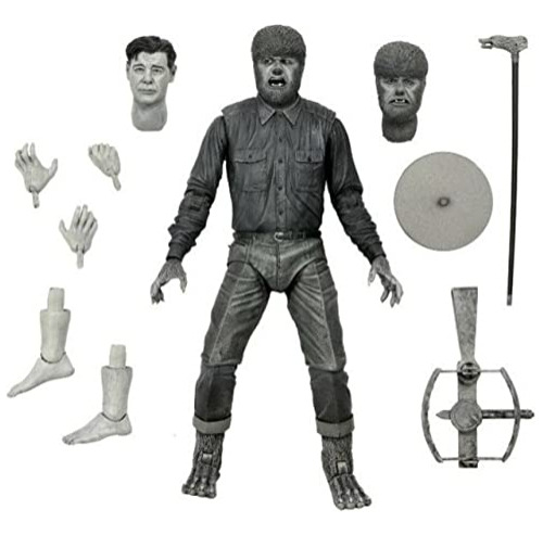 Figura De Acción Neca Universal Monsters Ultimate Wolf Man