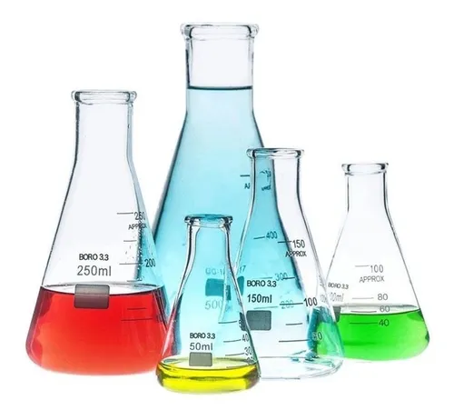 Erlenmeyer En Vidrio Boca Angosta X 250ml