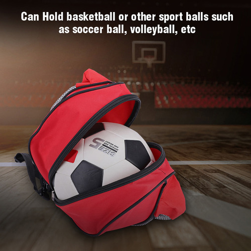Bolsa De Pelota Roja Portátil For Baloncesto, Fútbol