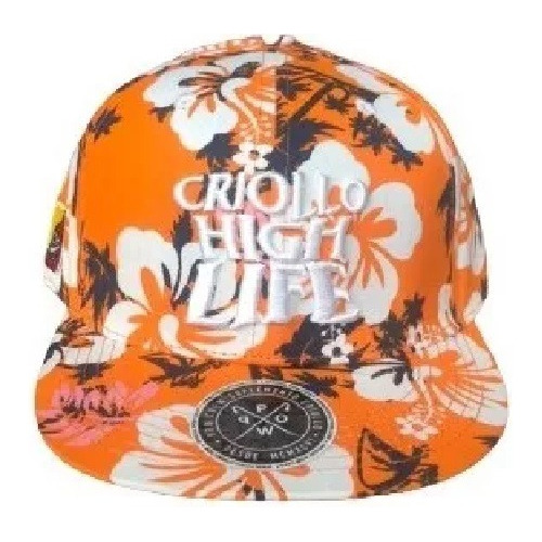 Gorra Pow Snapback Criollo High Life Floreada