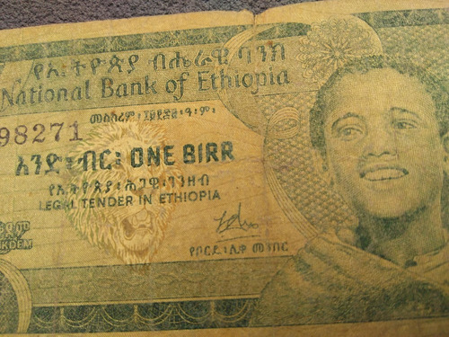 Makuka: Antiguo Billete Etiopia Bol5 Mnn