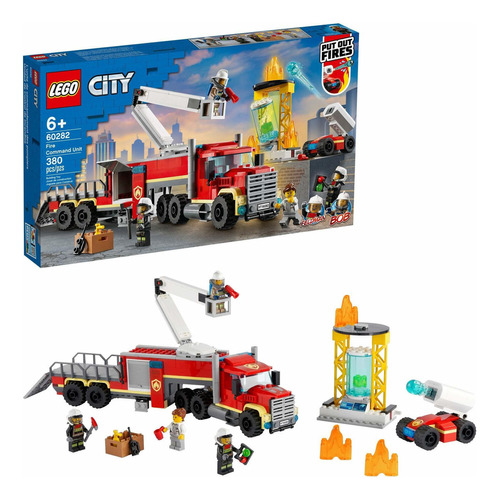 Producto Generico - Lego City Fire Command Unit  Kit De Con.