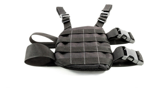 Bolsa Modular Tática Militar Com Coldre Perna Robocop Preta