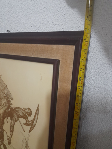 Cuadro Don Quijote De La Mancha. Gustavo Dore (Usado)