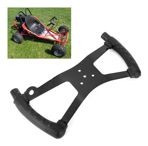 Volante Go Cart Estilo H Negro Para Racing Kart Auto