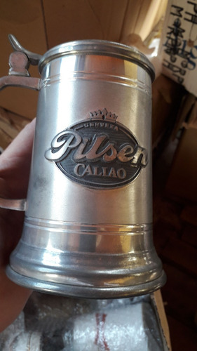 Cerveza Cerveceria Pilsen Callao En Peltre En Ceramica