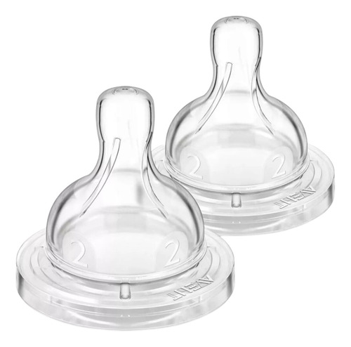 Avent Tetina Classic 1m+ X 2 Unidades