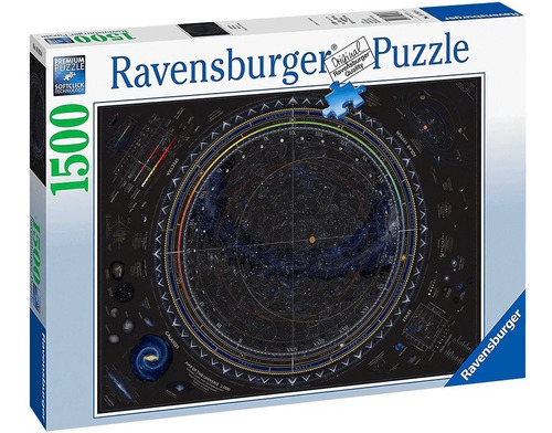 Rompecabezas Ravensburger 16213 Mapa Del Universo 1500 Pzs
