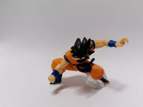 Goku Pose Pelea Dragon Ball Gashapon Figura Bandai