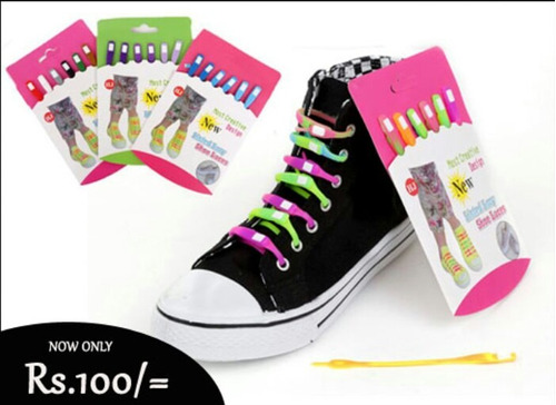 Cordones Silicona Estándar Pack Oferta 12 Unidades