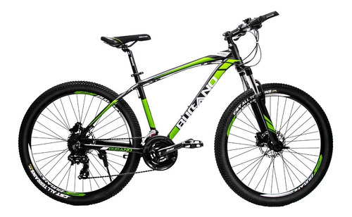 Bicicleta Buccano Mtb S400 Aro 26 Aluminio Verde | Shaarabuy