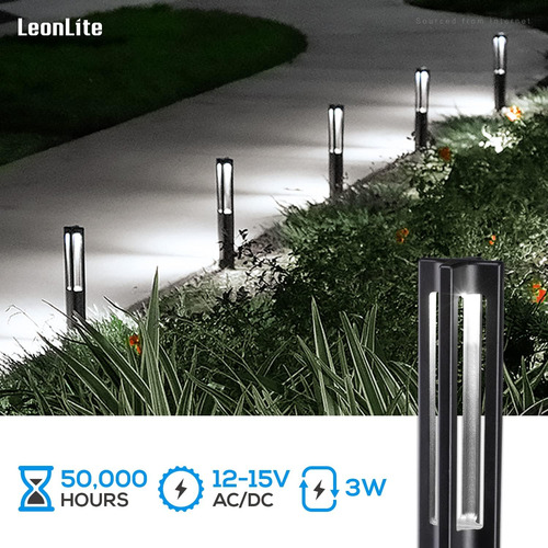 Luces De Paisaje De Bajo Voltaje Leonlite, Efecto De Ilum...