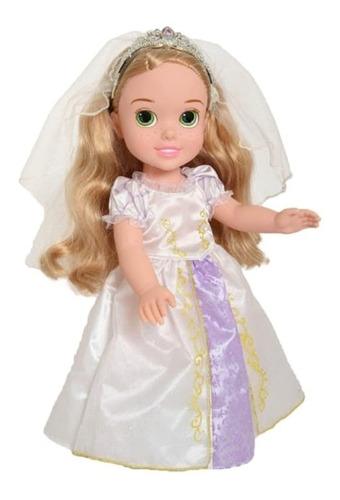 Muñecas Disney Princesa Rapunzel Con Vestido De Novia