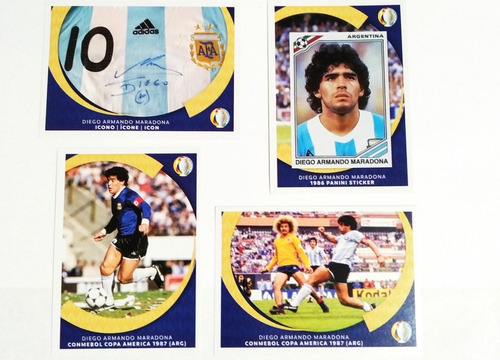 Figuritas - Copa America 2021 - Leyenda - Diego A. Maradona 