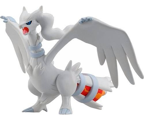 Pokémon raro Reshiram Pokémon Go Tomy Figure