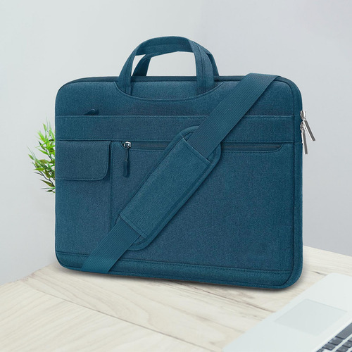 Bolso Bandolera Para Ordenador 15 Pulgadas Azul Oscuro