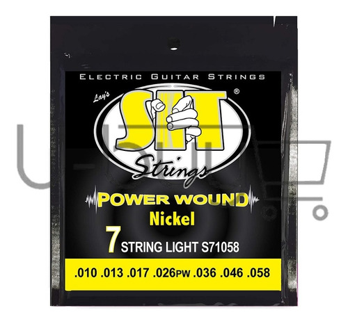 Sit Strings 7 Cuerdas Nickel S1060 Medium Light