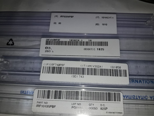 Imagen 5 de 6 de Transistor Mosfet Irf 1404 Irf1404 40v 202a Original Ir X5un