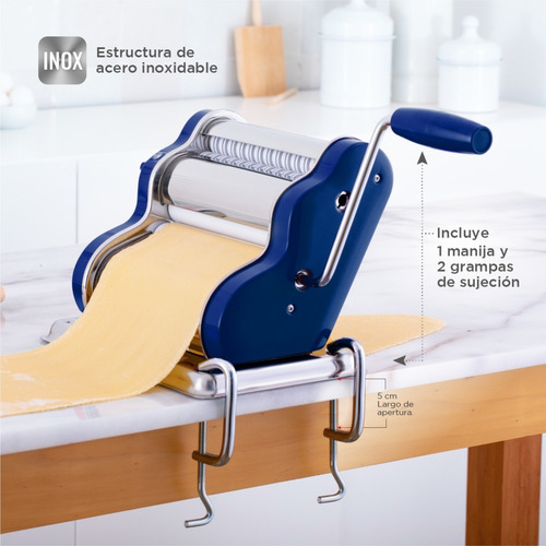 Imagen 8 de 10 de Pastalinda Máquina Clásica 200 Azul Marino