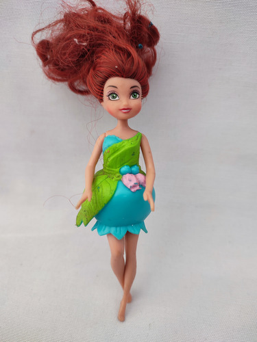 Muñeca Hada Rosetta Tinker Bell Campanita Sin Alas Disney 4 (Usado)