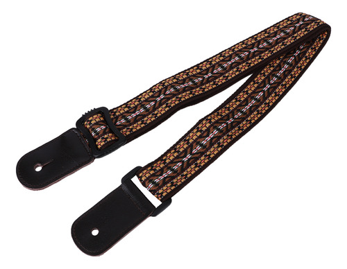 Correa De Guitarra De Estilo Étnico Y Ukelele De 4 Cuerdas P