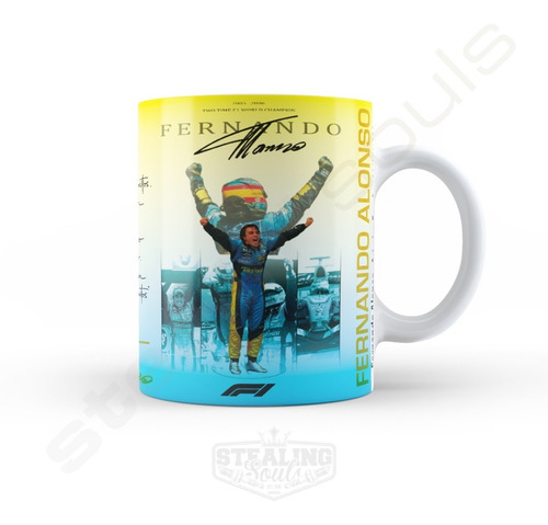 Taza Fierrera - Fernando Alonso #12 | World Champion Edition