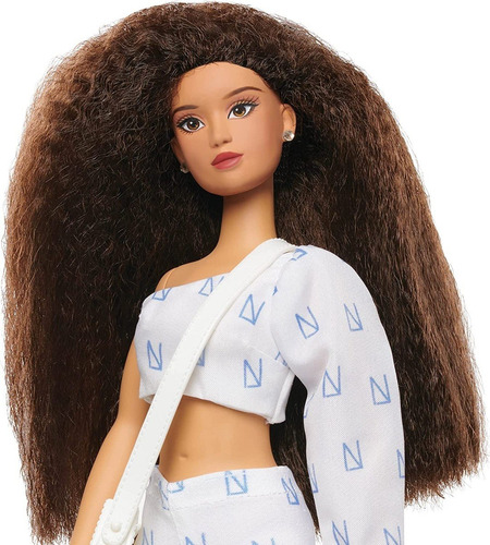 Naturalistas Boneca Negra Fashionistas Cabelo Afro Kelsey