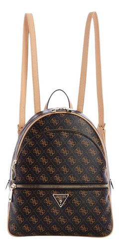Mochila Mujer Guess Manhattan Large Backpack Café