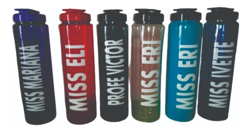 Cilindros Tapa Flip Top 900ml 50 Piezas Varios Colores