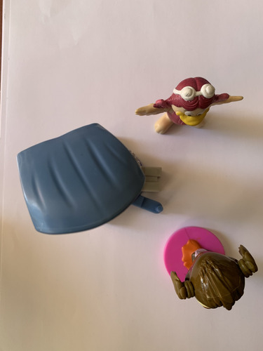 3 Juguetes Colección Mcdonald's Disney Y Chiken Little (Usado)