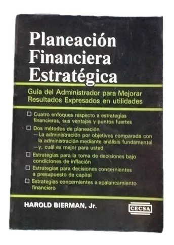 Planeacion Financiera Estrategica Harold Bierman D5