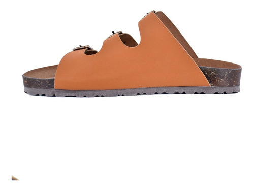 Imagen 3 de 7 de Sandalia Dama Huarache Mujer Chanclas Cafe Comoda Estilo