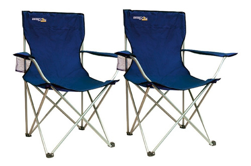 Sillon Director Plegable Broksol Camping Funda Apoya Braz X2