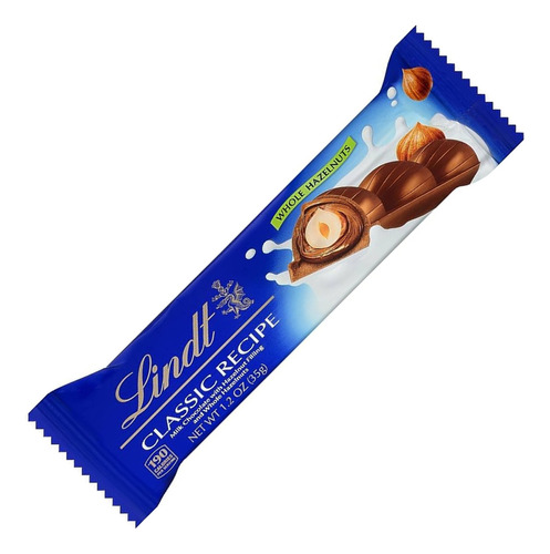 Lindt Chocolate Classic Recipe Whole Hazelnut (20 Piezas)