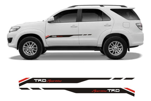 Calcomanías Sportivo Trd Pro Camioneta Toyota 4x4 Fortuner