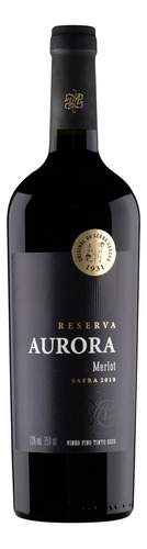 Vinho Merlot Aurora Reserva 750 ml