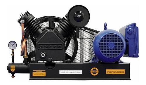 comprar Compressor De Ar A.pressão Base Mono 5hp 220\u002F440v Chiaperini