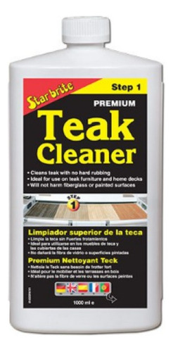 Limpiador Star Brite Teca Premium Paso Uno 946 Ml 81432sp