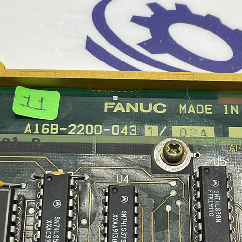 Fanuc A16b-2200-0431 Tarjeta De Circuitos 960210-01 11 (Usado)