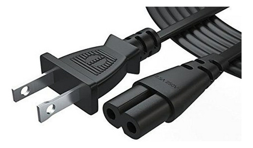 Cable De Corriente Ac Compatible Con Hp Envy 5530.