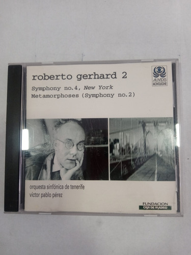 Cd Repli - Roberto Gerhard 2 Synphony 4 Victor Perez