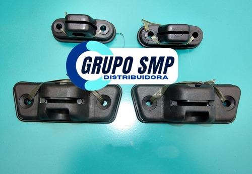 Imagem 2 de 5 de Suporte Braço Retrovisor Com Calço Mb 1113 1518 2013 | Jogo